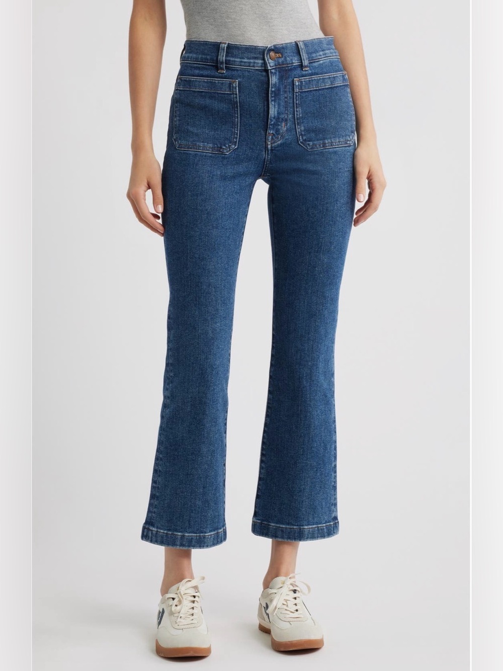 Madewell | Kick Out Crop Patch Pocket | 29